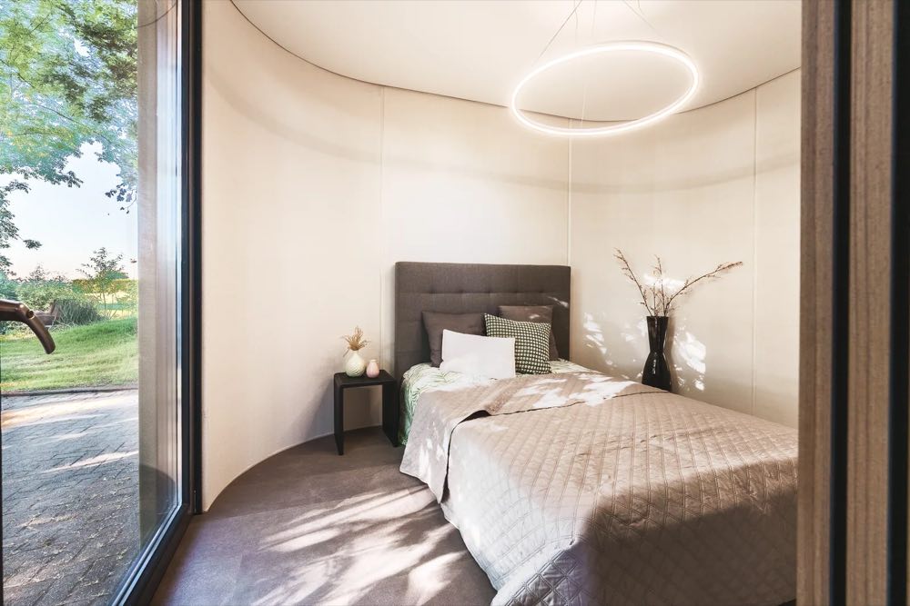 Slaapkamer van een Silva in zacht licht